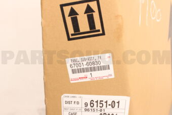 6700160830 PANEL SUB-ASSY  FR