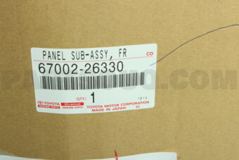 6700226330 PANEL SUB-ASSY  FR