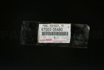 6700235480 PANEL SUB-ASSY, FRONT DOOR, LH