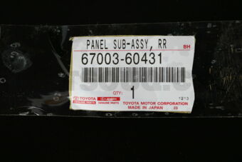 6700360431 PANEL SUB-ASSY  RR