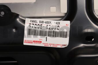 6700542570 PANEL SUB-ASSY, BACK