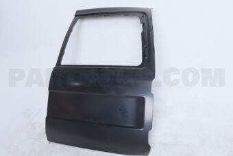 670056A670 Toyota PANEL SUB-ASSY, BACK DOOR, RH