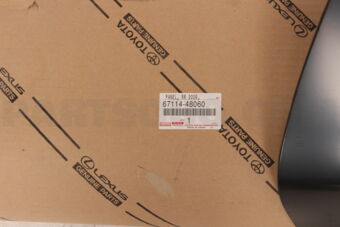 6711448060 PANEL, REAR DOOR, OUTER LH