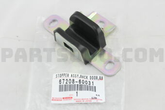 6720860031 STOPPER SUB-ASSY, BACK DOOR, NO.2