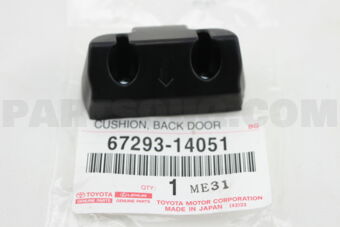 6729314051 CUSHION, BACK DOOR LOWER STOPPER