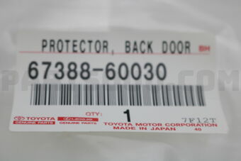 6738860030 PROTECTOR, BACK DOOR EDGE