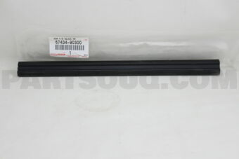 6743490300 RUN, FRONT DOOR GLASS, LOWER