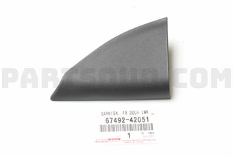 6749242051 GARNISH, FRONT DOOR LOWER FRAME BR