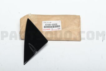6749553030 COVER, FRONT DOOR FRONT LOWER FRAME, UPPER RH