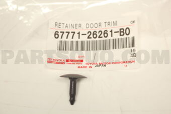 6777126261B0 RETAINER, DOOR TRIM