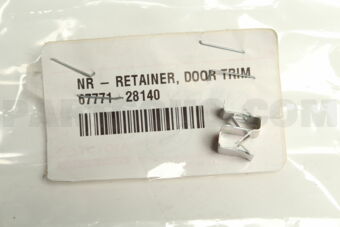 6777128140 RETAINER, FRONT DOOR LOWER FRAME B