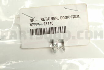 6777128140 RETAINER, FRONT DOOR LOWER FRAME B