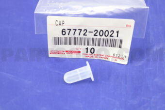 6777220021 CAP, BACK DOOR CENTER GARNISH RETAINER
