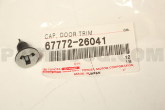 6777226041 CAP, DOOR TRIM