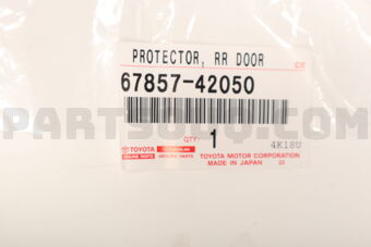 6785742050 PROTECTOR, REAR DOOR PANEL, RH/LH