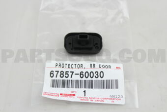 6785760030 PROTECTOR, REAR DOOR PANEL, RH/LH