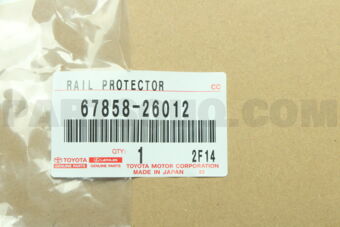 6785826012 PROTECTOR  RR DOOR