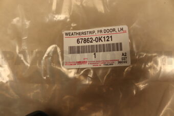 678620K121 WEATHERSTRIP  FR DOO