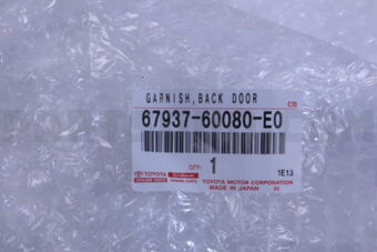 6793760080E0 GARNISH, BACK DOOR