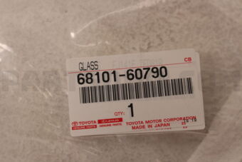 6810160790 GLASS SUB-ASSY  FR