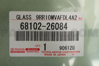 6810226084 GLASS SUB-ASSY