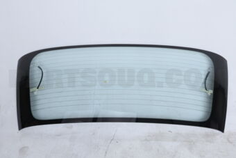 6810528531 GLASS, BACK DOOR