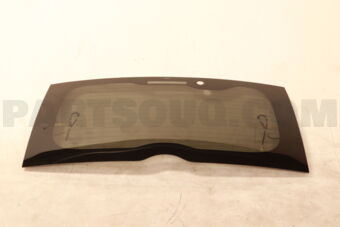 6810528700 GLASS SUB-ASSY, BACK