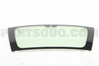 6810560120 GLASS, BACK DOOR