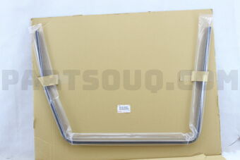 6810590300 RUN, FRONT DOOR GLASS