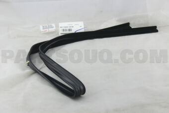 6810590302 RUN, FRONT DOOR GLASS