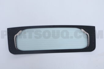 68105BZ350 GLASS SUB-ASSY, BACK