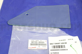 6812235020 GLASS, VENT WINDOW, LH