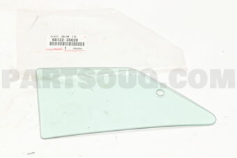 6812235020 GLASS, VENT WINDOW, LH