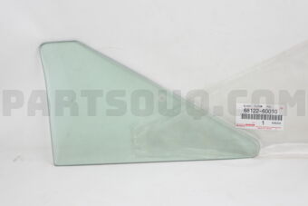 6812260010 GLASS, VENT WINDOW, LH