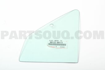 6812289111 GLASS, VENT WINDOW, LH