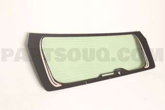 6813126850 GLASS, BACK DOOR