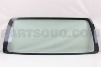6813160422 GLASS, BACK DOOR