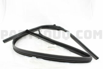 6814189115 RUN, FRONT DOOR GLASS, RH
