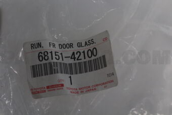 6815142100 Toyota RUN, FRONT DOOR GLASS, LH