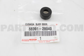 6839128040 CUSHION, SLIDE DOOR UPPER ROLLER, 