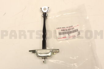 686100D131 Toyota CHECK ASSY, FRONT DOOR