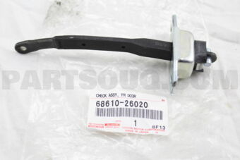 6861026020 CHECK ASSY, FRONT DOOR, RH/LH