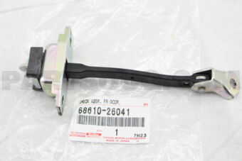 6861026041 CHECK ASSY, FRONT DOOR, RH/LH