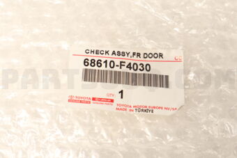 68610F4030 Toyota CHECK ASSY  FR DOOR