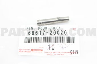 6861720020 PIN, BACK DOOR CHECK