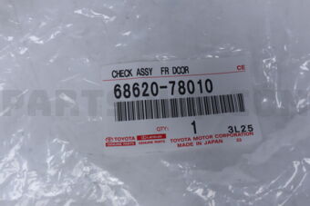 6862078010 Toyota CHECK ASSY, FRONT DOOR, LH