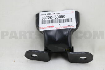 6872060050 HINGE ASSY, FRONT DOOR, LOWER, RH/