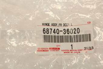 6874036020 HINGE ASSY, FR DOOR