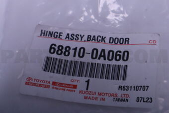 688100A060 Toyota HINGE ASSY  BACK DOO