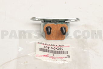 688100K070 HINGE ASSY, BACK